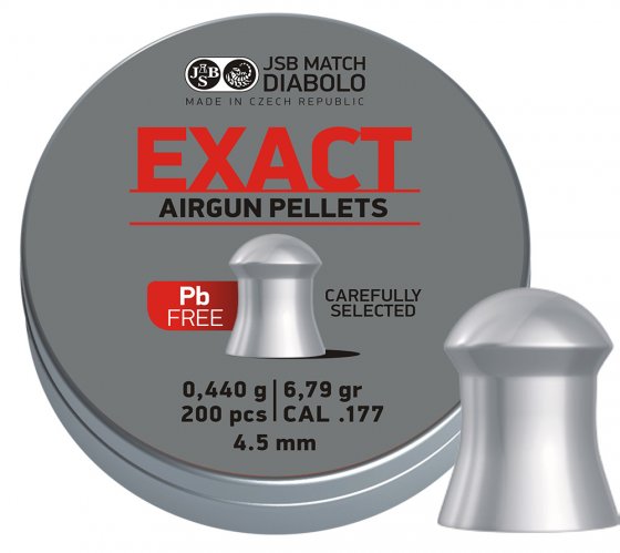 Diabolo JSB Exact Lead Free 4,5mm 200db