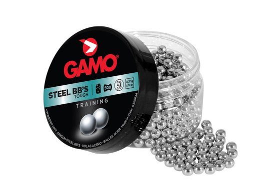 Acél BB golyók Gamo Bolas BB"s 4,5mm 500db