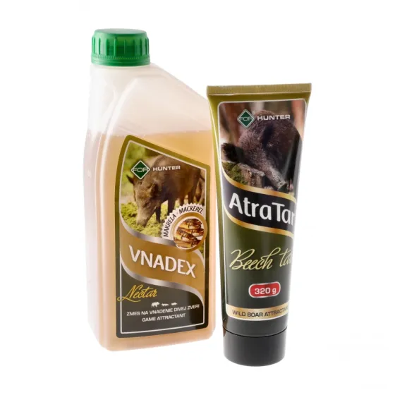 Csalogatóanyag Vnadex Nectar 1 kg Füstölt makréla + 320 g bükkfa kátrány AtraTar