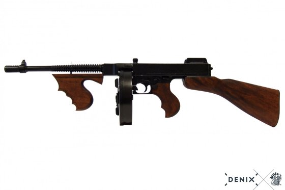 Replika Thompson M1928 dobtárral, USA