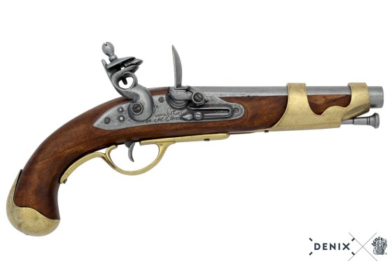 Francia lovassági pisztoly másolata, Franciaország 1806