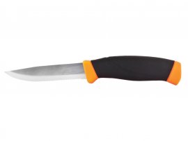 Morakniv Companion F Serrated kés, narancssárga, fogazott