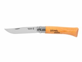 Opinel 10 zsebkés, karbon, bükk