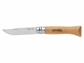 Kés Opinel 10 zárókés Inox bükk