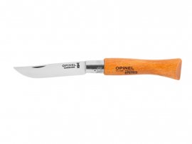 Opinel 5 zsebkés, karbon, bükk