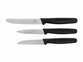 Victorinox 5.1113.3 3 darabos konyhakés készlet, fekete kivitel