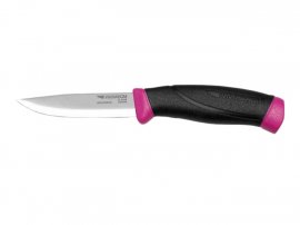Morakniv Companion kés, rozsdamentes, rózsaszín