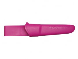 Morakniv Companion kés, rozsdamentes, rózsaszín