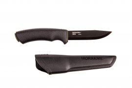 Morakniv Bushcraft kés fekete, fogazás nélkül