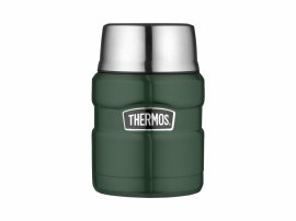 Thermos King 0,47 l zöld ételtermosz kanállal