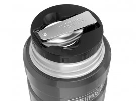 Thermos King 0,71 l grafitová ételtároló termosz kanállal