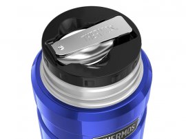 Ételtermosz kanállal Thermos King 0,71 l kék