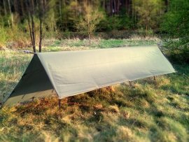 Turista ponyva tarp Tigerwood Tectum 3x3 m zöld