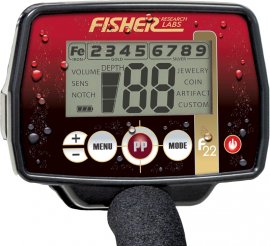 Fémkereső Fisher F22 9''