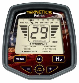 Fémkereső Teknetics Patriot
