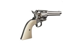 Légpisztolyrevolver Umarex Colt Single Action Army SAA .45 nikkelezett 4,5mm