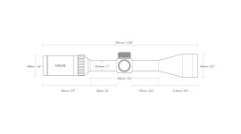 Távcső Hawke Vantage 3-9x50 AO Mil Dot IR