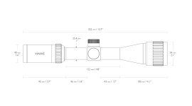 Távcső Hawke Vantage 3-9x40 AO Mil Dot IR