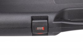 Fegyverkoffer 97x25x11 zárral