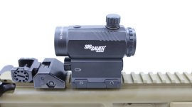 Légpuska Sig Sauer MPX 4,5mm FDE Sand kolimátorral