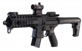 Légpuska Sig Sauer MPX 4,5mm kolimátorral