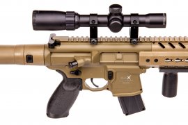 Légpuska Sig Sauer MCX FDE 4,5mm távcsővel