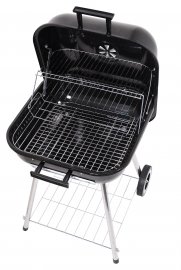 Trapani téglalap alakú faszenes grill, 46 cm