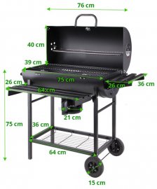 Grill Barrel faszéngrill (99512)