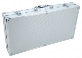 Grillező szerszámkészlet, 18 db, ALU koffer