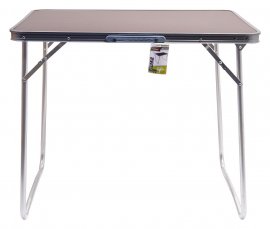 Összecsukható kempingasztal Balaton, barna