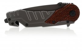 Zsebkés Wood biztonsági zárral 21 cm