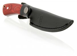 Tőr Trapper 21 cm bőrtokkal