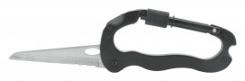 Multifunkciós, teljesen fém karabiner 5in1