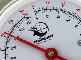RealHunter analóg függő mérleg 200 kg-ig