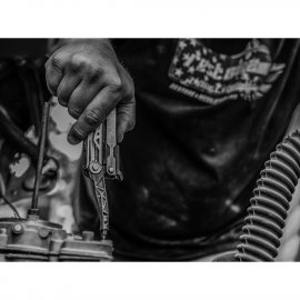 Gerber Center-Drive multifunkciós fogó, fekete, bitekkel, nejlon tok