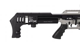 Légpuska FX Impact MKII Sniper Edition, Power Plenum, Silver 6,35mm