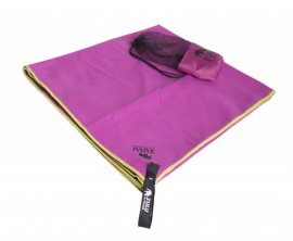 Ručník Zulu Light L 60x120cm rózsaszín