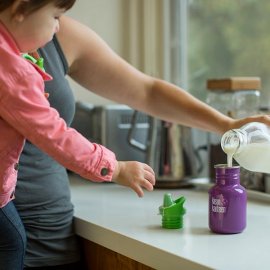 Gyerek kulacs Klean Kanteen Sippy 355ml rozsdamentes acél