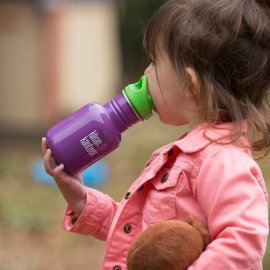 Klean Kanteen Sport 355ml gyerek kulacs, rozsdamentes
