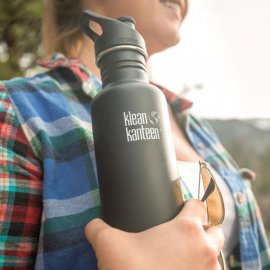 Klean Kanteen Classic Sport 800ml rozsdamentes palack