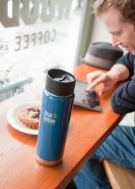 Termosz Klean Kanteen Wide Café 2.0 592ml rozsdamentes