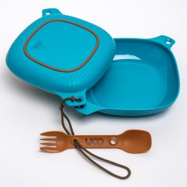 UCO Mess Kit 4 részes étkészlet kék