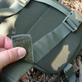 Mellkasi táska Jubö Front Bag Survival zöld