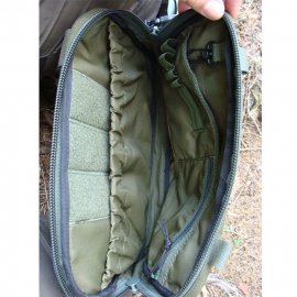 Mellkasi táska Jubö Front Bag Survival fekete