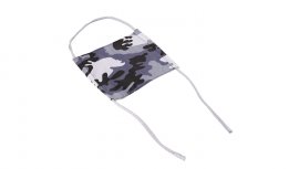 Téli pamut szájmaszk Camo négyzet