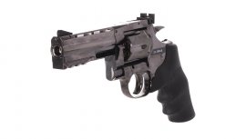 Légpisztoly revolver ASG Dan Wesson 715 4" gray sörét