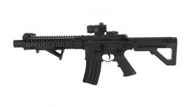 Légpuska Crosman DPMS SBR Full Auto 4,5mm kolimátorral