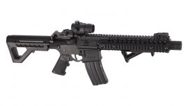 Légpuska Crosman DPMS SBR Full Auto 4,5mm kolimátorral