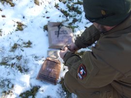 MRE One Meal, Menu IV – marhahús gombával
