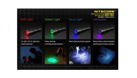 Taktikai zseblámpa Nitecore SRT7GT